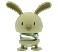 Hoptimist Easter Bunny, Easter Decoration, Cute Table Decoration for Easter, Small Easter Gifts Adults, Spring Decoration Indoor, 7.5 x 5.8 x 9 cm, Olive (Green)