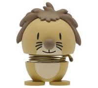 Hoptimist Soft Lion, Bobble Figure Scandinavian, Living Room & Desk Decoration, Office Gadget, Great Small Gifts, 4.5 x 5.8 x 7.6 cm, Small, Orange