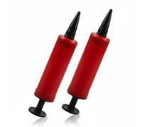 Hopzab 2 PCS Hand Balloon Pump Small Manual Balloon Inflator for Making Balloons Arch Kit, inflatable Toy, Party Balloons and Other Small Items, Birthday Baby Shower Wedding Party(Red)