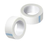Hopzab 2 PCS Non-Woven Tape Micropore Surgical Tape First-Aid Packet Accessories Earring Eyelid Stickers for Skin Dressings Face, 1.25cm*4.5m