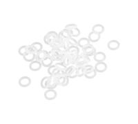 Hopzab 200PCS Keyboard O-Rings, Noise Reduction Switch Dampeners, 8x1.5mm Silicone Keycap Silencers, Mechanical Keyboard Accessories, Enhanced Typing Comfort