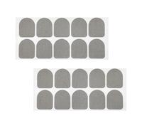 Hopzab 20PCS Ultra-Thin Gaming Finger Cots, High Sensitivity Mobile Touch Screen Stickers, Sweat-Absorbent & Breathable for Intense Mobile Gaming Sessions