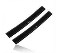 Hopzab 2Pcs Silicone Window Cleaner Squeegee Replacement Blades, 25cm Glass Cleaning Tool for Shower, Bathroom, Car Windshield, No Streaks, Professional Flexible Wiper