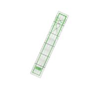 Hopzab 30cm*5cm/11.8 * 1.9 inches Acrylic Clear Sewing Ruler,Patchwork Ruler with Grid Lines DIY Quilting for Measuring and Cutting