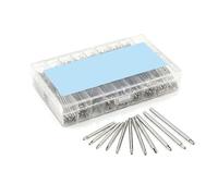 Hopzab 360 PCS Stainless Steel Watch Strap Pins Assortment - Spring Bars Replacement Kit for Watchmaker, Various Sizes 6mm-23mm, Professional Watch Band Link Pins for Repairing