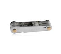 Hopzab 52 PCS Stainless Steel Metric Imperial Thread Gauge Set, Precision Pitch Cutting Tool for Woodworking and Engineering, Clear Scales, Simple Application