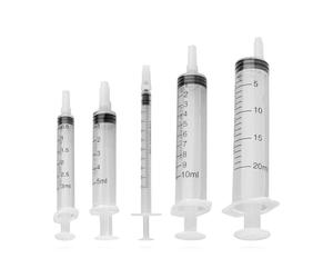 Hopzab 5PCS Scientific Syringe Set, Reusable Plastic Measuring Applicators, For Lab Use, Pet Feeding, Liquid Dispensing, Ideal for Science Experiments, Precision Application