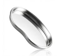 Hopzab 8" Stainless Steel Kidney Tray Professional Surgical Kidney Dish Reusable Curved Instrument Tray for Medical Dentistry Veterinary Use Tattoo Supplies