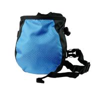 Hopzab Adjustable Chalk Bag, Waterproof Magnesia Pouch for Climbing, Bouldering, Weightlifting, Gymnastics, Fleece Lined