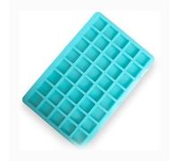 Hopzab Chocolate Moulds, 40 Cavities Square Silicone Baking Tray, Non-Stick Candy Sweet Molds, Easy Release Dessert Maker, Food-Grade Bakeware