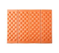 Hopzab Folding Sit Mat - Waterproof, Ultralight Camping & Hiking Seat Pad with Thermal Insulation for Outdoor Travel, Festivals, Hillwalking, Picnic, and Adventure(Orange)