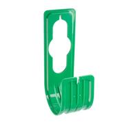 Hopzab Garden Hose Holder,Wall-Mounted Hoses Hanger,Telescopic Solid Watering Pipe Storage Bracket Kit, Heavy Duty Gardening Water Pipeline Extension Hangers,Suitable for Yards Gardens Farm(Green)