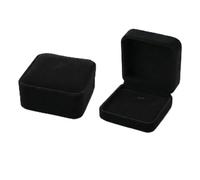 Hopzab Velvet Bracelet Gift Box, Elegant Jewelry Bangle Storage Case for Engagement, Wedding, Birthday - Black Display Holder for Bracelets, Watches & Necklaces, Perfect for Men,Women(Black)