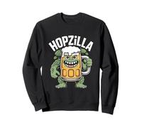 Hopzilla Beer Monster Hops IPA Brewery Bar Oktoberfest Sweatshirt