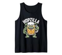Hopzilla Beer Monster Hops IPA Brewery Bar Oktoberfest Tank Top