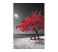 HOQIU tree wall art Mangrove Chair Painting artwork, home canvas prints, for Bathroom Living Room Bedroom(Multicolor)-80x120cm Unframed