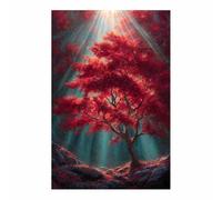 HOQIU wall pictures Mangrove light painting tree poster, landscape wall art, for Living Room Bedroom Bathroom.(Multicolor)-40x60cm Unframed