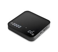 Hoquare Digital Coffee Scales, Smart High Precision Mini Coffee Scales with Auto Timing, 4 Modes Espresso Scale with Touch Sensor, Rechargeable Pocket Digital Coffee Scale for Home