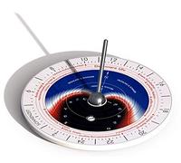 HORA Lux A Sundial with Inner Clock Porcelain