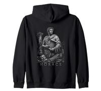 Horace Aurea Mediocritas Roman Poet Latin Zip Hoodie