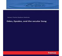 Horace Odes, Epodes, & the secular Song Paperback Book Horace Multicolor