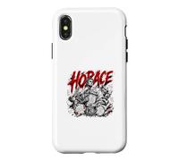Horace Roman Poet Non Omnis Moriar Latin Case for iPhone X/XS