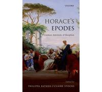 Horace's Epodes by Philippa Bather, Claire Stocks - 9780198746058