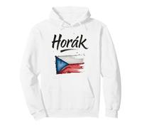 Horak Czech Flag Czechs Name Pullover Hoodie