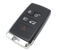 Horande Replacement Key Fob Cover Case fit for 2018-2020 Land Rover Discovery Range Rover Sport Evoque 5 Keyless Entry Remote Key Fob Shell