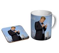 Horatio Caine CSI MIAMI Ceramic Coffee MUG + Coaster Gift Set …