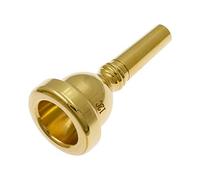 Hordion 12C Trumpet Mouthpiece Trombone Mouthpiece Replacement, Gold