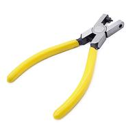 Hordion 1Pcs 2mm Small Hole Punch Pliers, Round Metal Hole Puncher for Watch Band Hole, Faux Leather, Jewelry Hole, Eyelet Hole, Shoe Strap Hole, Sheet Metal
