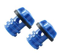 Hordion 2 Pack Cooler Plug, Yeti Cooler Drain Plug Replacement Parts Leak-Proof for Yeti Tundra RTIC Cooler and Tank Ice Bucket Accessories, Blue