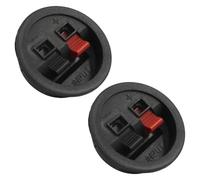 Hordion 2pcs Speaker Box Terminal Cup, WP2-9 Round
