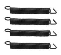 Hordion 4PCS Noiseless Tremolo Springs, Electric Guitar Tremolo Bridge Springs Instruments Accessories Replacement Part, Black