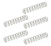 Hordion 5Pcs Small Compression Springs 5mm OD, 0.5mm Wire Dia, 25mm Length