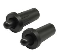 Hordion 8PCS Cabinet Door Repair Pins, Damper Replacement Pins Spring Loaded Furniture Fittings Door Spring Parts, Black