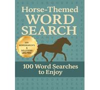 Horese Themed Word Search: 100 Large Print Word Search Games for Horse Lovers of All Ages