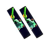 Horeset Frog Print Design Car Seat Belt Pads Universal Seat Belt Shoulder Strap Covers for Auto,Backpack Cars Daily Protector Accessories Vehicles Interior