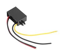 Horett 12V to 48V Power Converter DC DC Voltage Regulator Voltage Converter IP67 1.5A PWM with Overcurrent Overtemperature Protection for Solar Car Truck Bus Monitor Alarm Fire