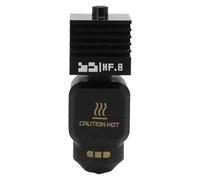Horett 3D Printer Hotend, P2S Fit, 0.8mm All Metal | Hardened Steel Nozzle, Abrasive Filament Printing, PLA ABS PETG Compatible, 350C Operation, High Flowrate