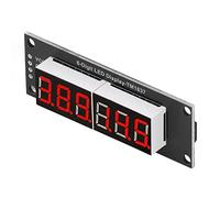 Horett 6 Digit 7 Segment Display Module Red 0.36in 5V TM1637 | Digital Tube, TM1637.h Library, PCB Board, 2 Pin I O, Red Decimal Points, 5V Input, 46 X 14mm, Projects