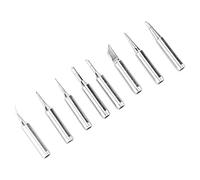 Horett 8Pcs Soldering Tips Soldering Iron Nozzles Solder Replacement Heads