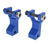 Horett Atv Front Lowering Kit 3.5in Drop Adjustable Aluminum (Blue) | Atv Front Drop Kit, Aluminum Alloy Construction, Flat Drag Off Road Use, 350 2004 to 2013, 660 2001 to 2005