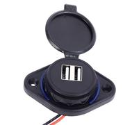 Horett Car USB, 2.4A Fast Charging Portable for Road Trips | PVC Wear Resistant, Shockproof Construction, Works with Smartphones, Tablets, GPS