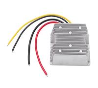 Horett DC to DC Voltage Converter 24V 6A 145W Power Supply Transformer Boost Converter 9-40V to 24V IP68 Die-Cast Aluminum with Heat Sink for Motors LED Strips Cameras