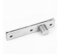 Horett Door Hinge Door Pivot Hinge Revolving 360 Degree Pivot Stainless Steel Rotating 95mm with Brushed Finish Countersunk Screw Holes for Revolving Doors (Eccentric Shaft)
