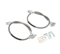 Horett Front Stainless Steel Brake Line 89340S 4-6in Lift Kit | C10 C20 C30 K10 K20 K30 Jimmy 1971-1987,Off Road Debris Protection,Simple Installation,Cable Replacement