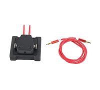Horett Keyer Paddle CW Key Morse Code Key UNI730C High Sensitivity Adjustable Contact Spacing 3.5mm Dual Channel Compact Lightweight with Soft Rubber Strip for Shortwave Radio