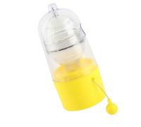 Horett Manual Egg Beater with Abs Silicone Pull Cord Design | Kitchen Gadget, ABS and Silicone Construction, Hand-pull Stirring, for Varied Shell Shapes and Sizes